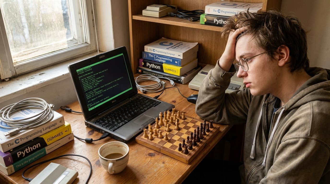 나를 이기는 체스 AI, 600줄로 코딩한 썰 (Feat. 넷북 감성)
