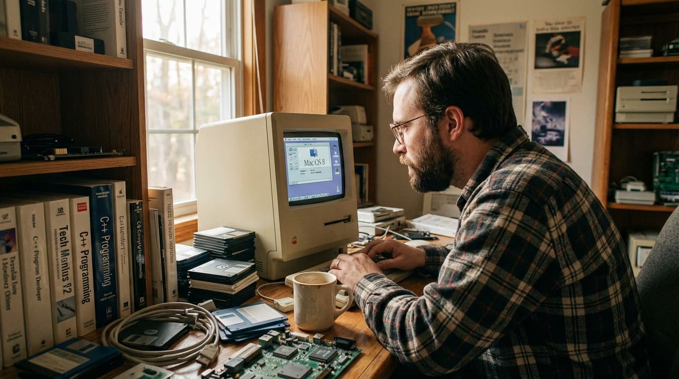 잃어버린 최적화의 낭만을 찾아서: 50MB로 구현된 그 시절 맥 OS의 기억