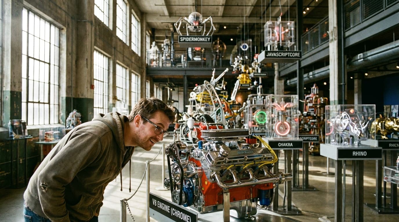 자바스크립트 엔진이 V8만 있는 줄 알았어? 30개가 넘는 엔진을 구경하러 가보자