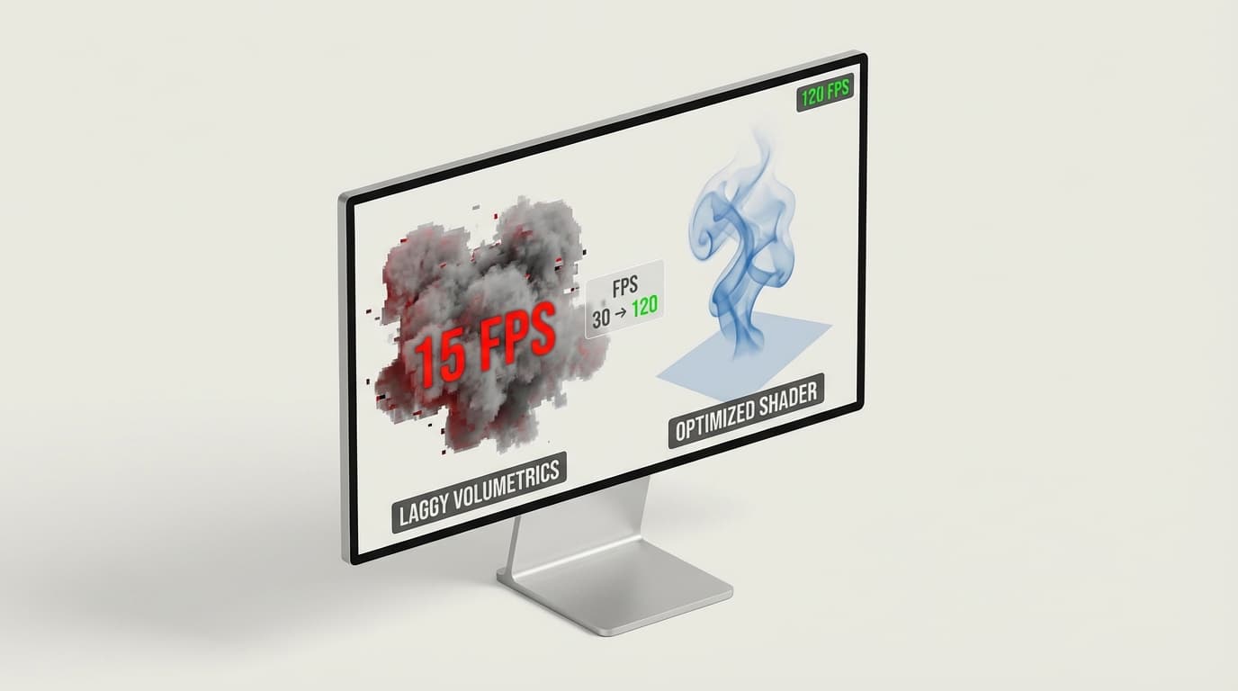 웹에서 '고퀄리티 연기' 구현하다 FPS 나락 갔을 때, 쉐이더 한 장으로 성능 잡고 생존하는 법