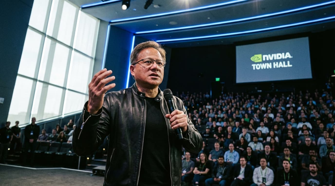 [NVIDIA 본사] 젠슨 황이 타운홀 미팅에서 작심하고 쏟아낸 '오프쇼어링' 비판 해석