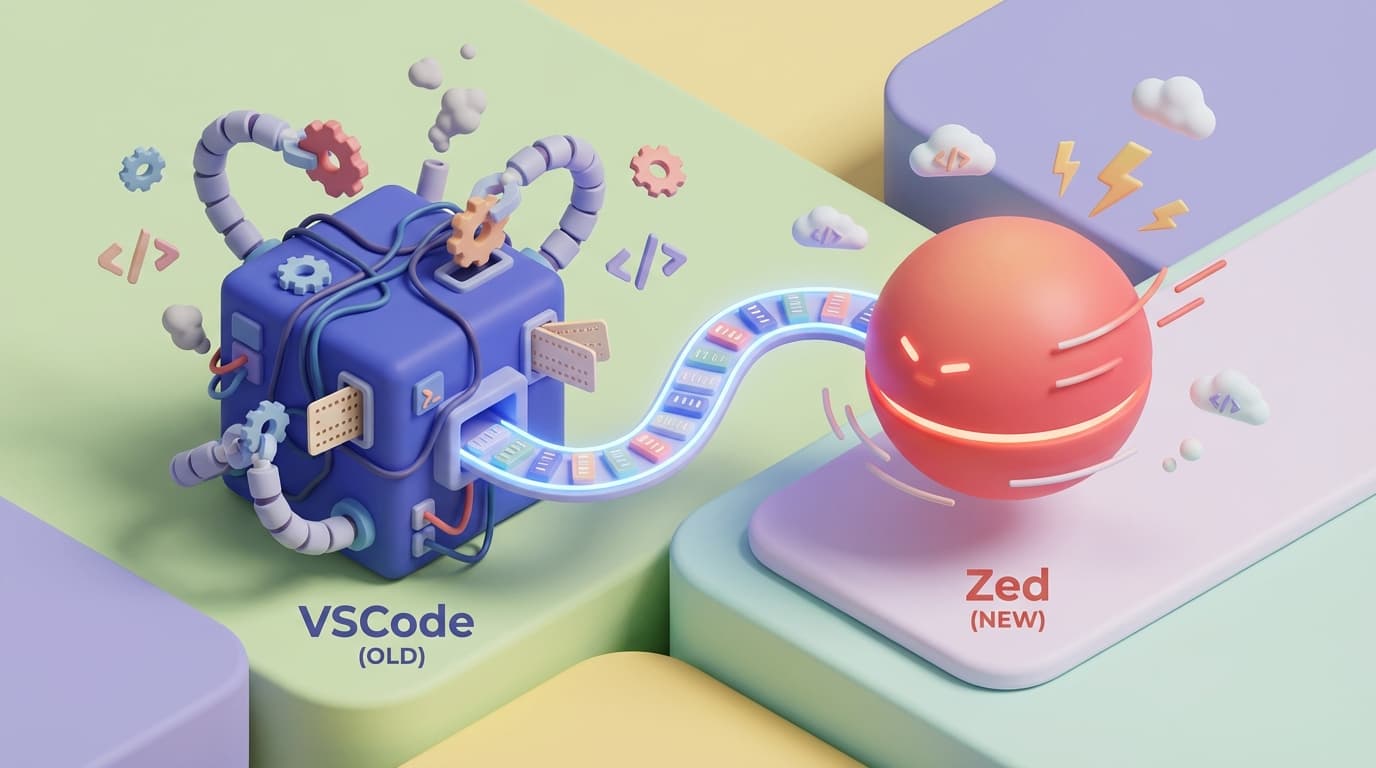 VSCode 버리고 ‘Zed’로 갈아탄 이유 (Feat. AI 강매 금지)