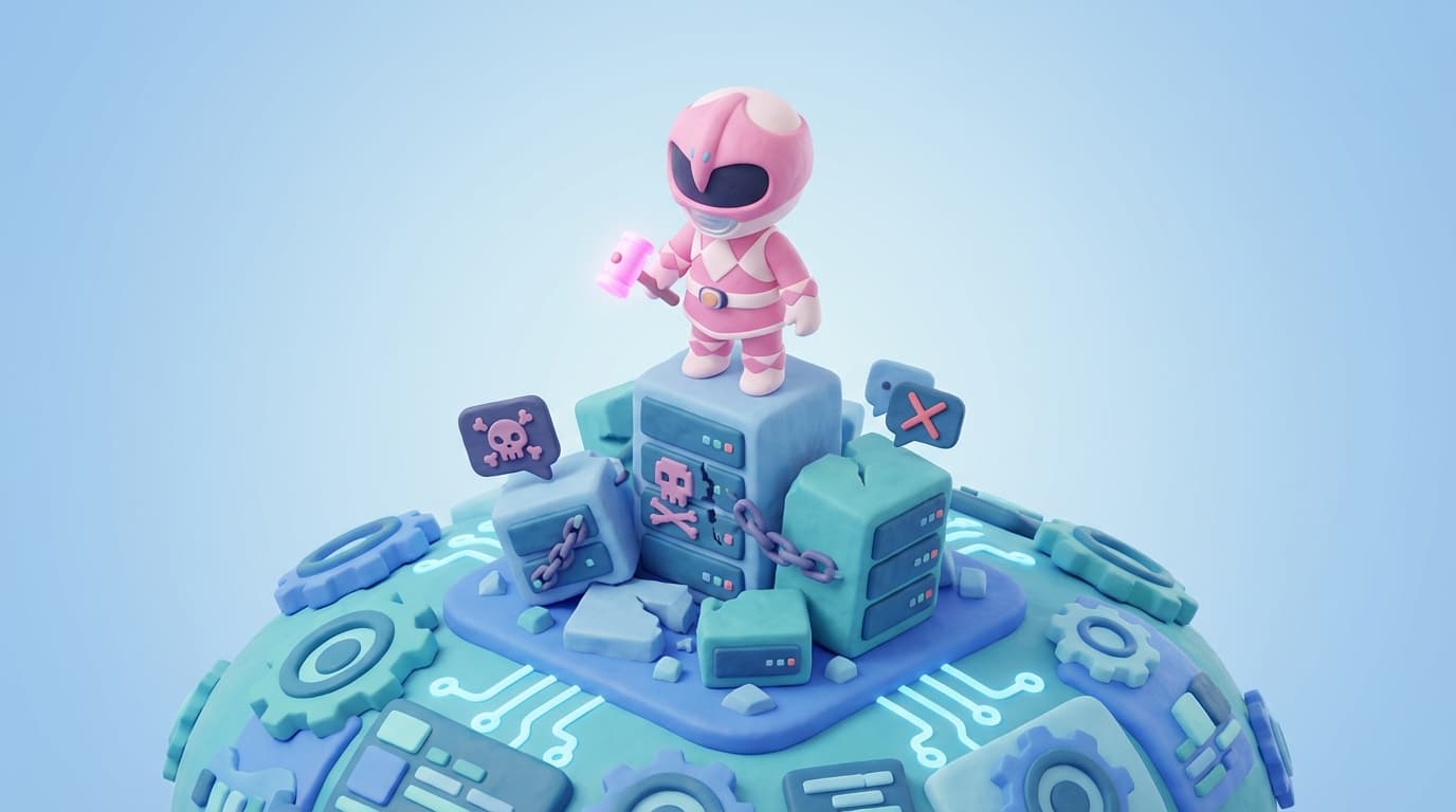 Pink Power Ranger takes down white supremacist dating sites