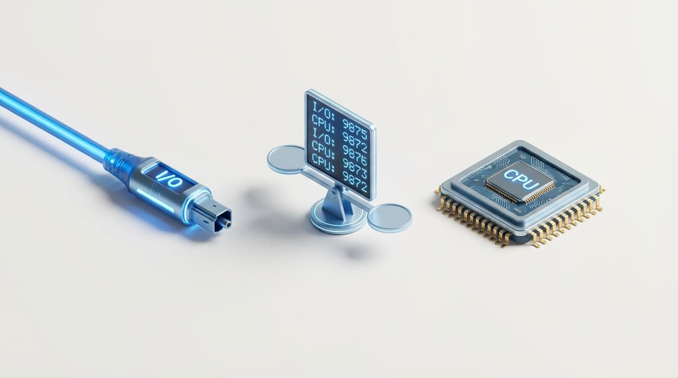 8년 차 서버 개발자가 몰래 벤치마킹한 'I/O vs CPU' 충격적 승률 공개