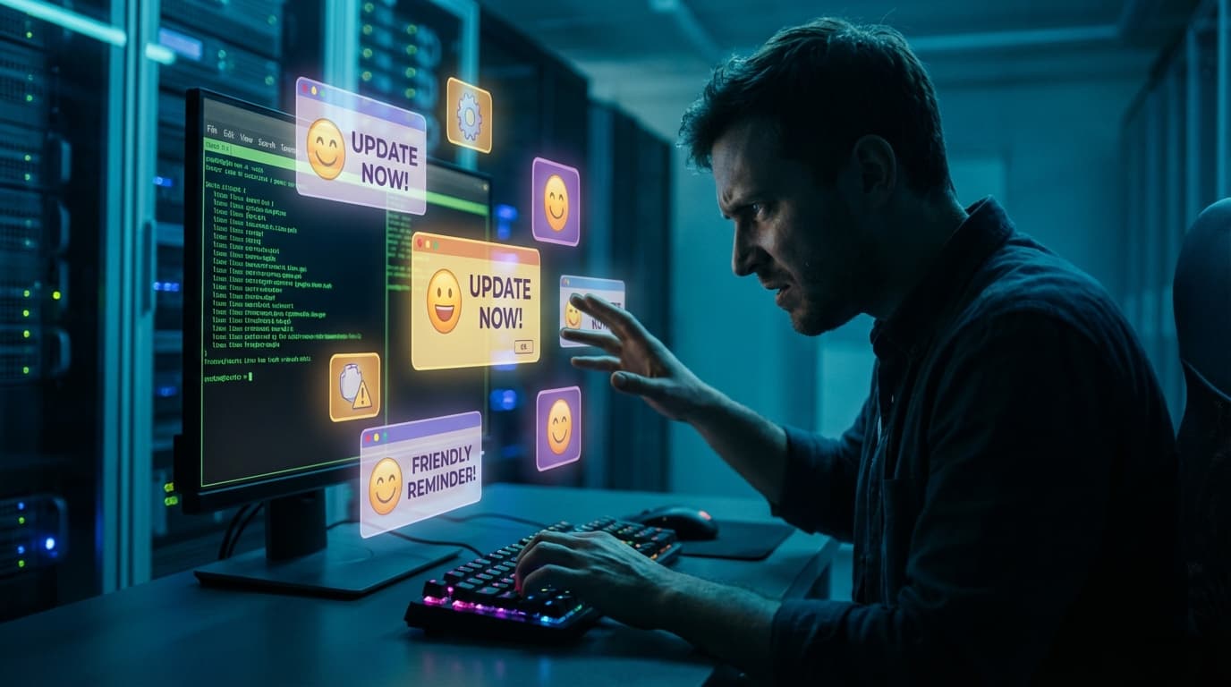 생산성 박살 내는 '친절한' 업데이트에 맞서 리눅스 개발 환경 사수하는 법