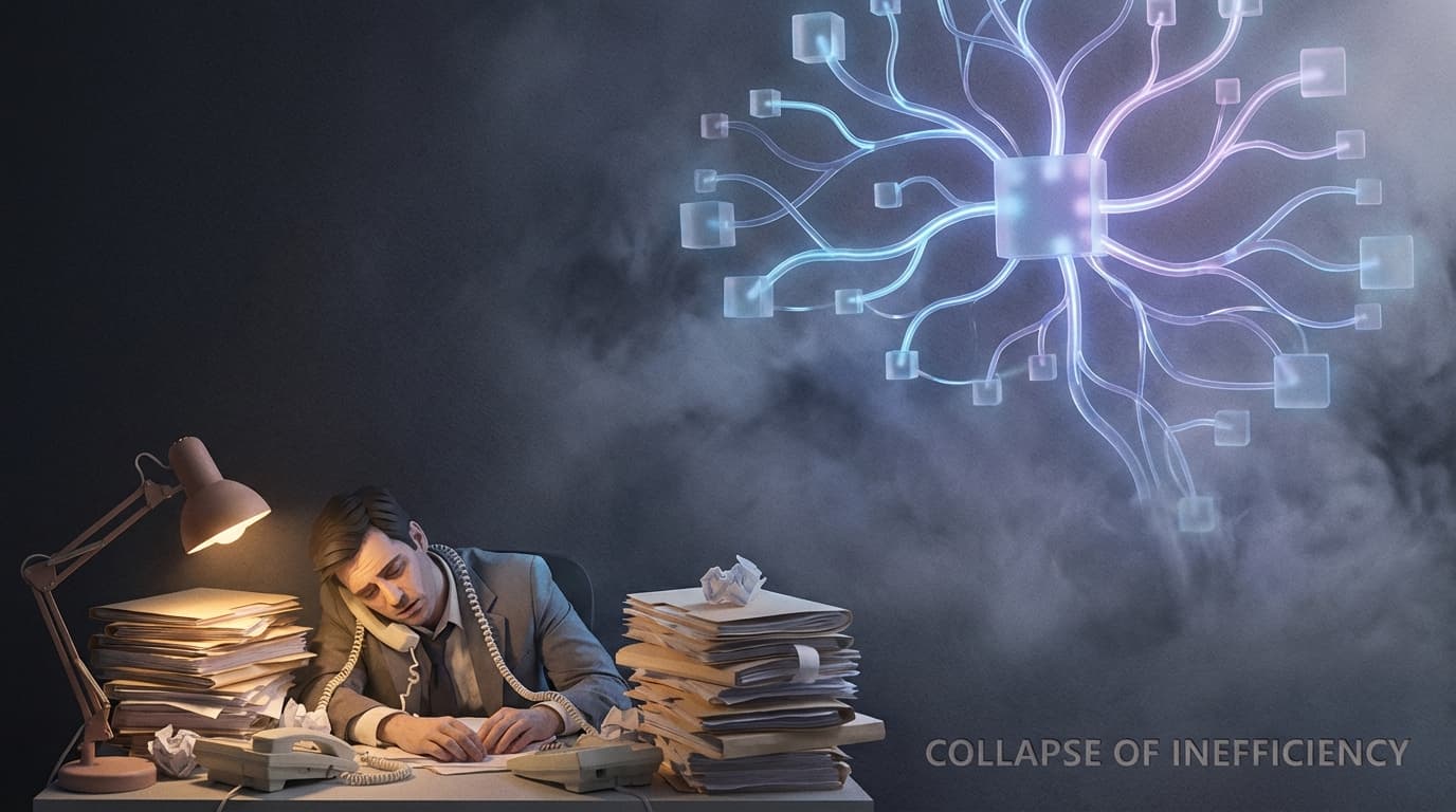 인간지능(HI)이 LLM보다 비효율적인 순간, 당신의 조직은 무너집니다