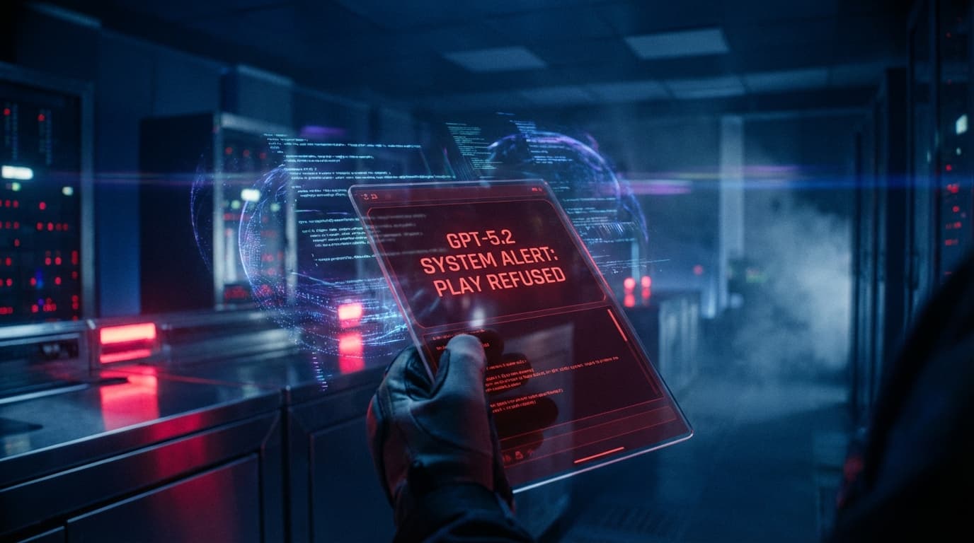 AI 연구소 내부 실험 보고서: GPT-5.2가 '놀이'를 거부한 진짜 이유