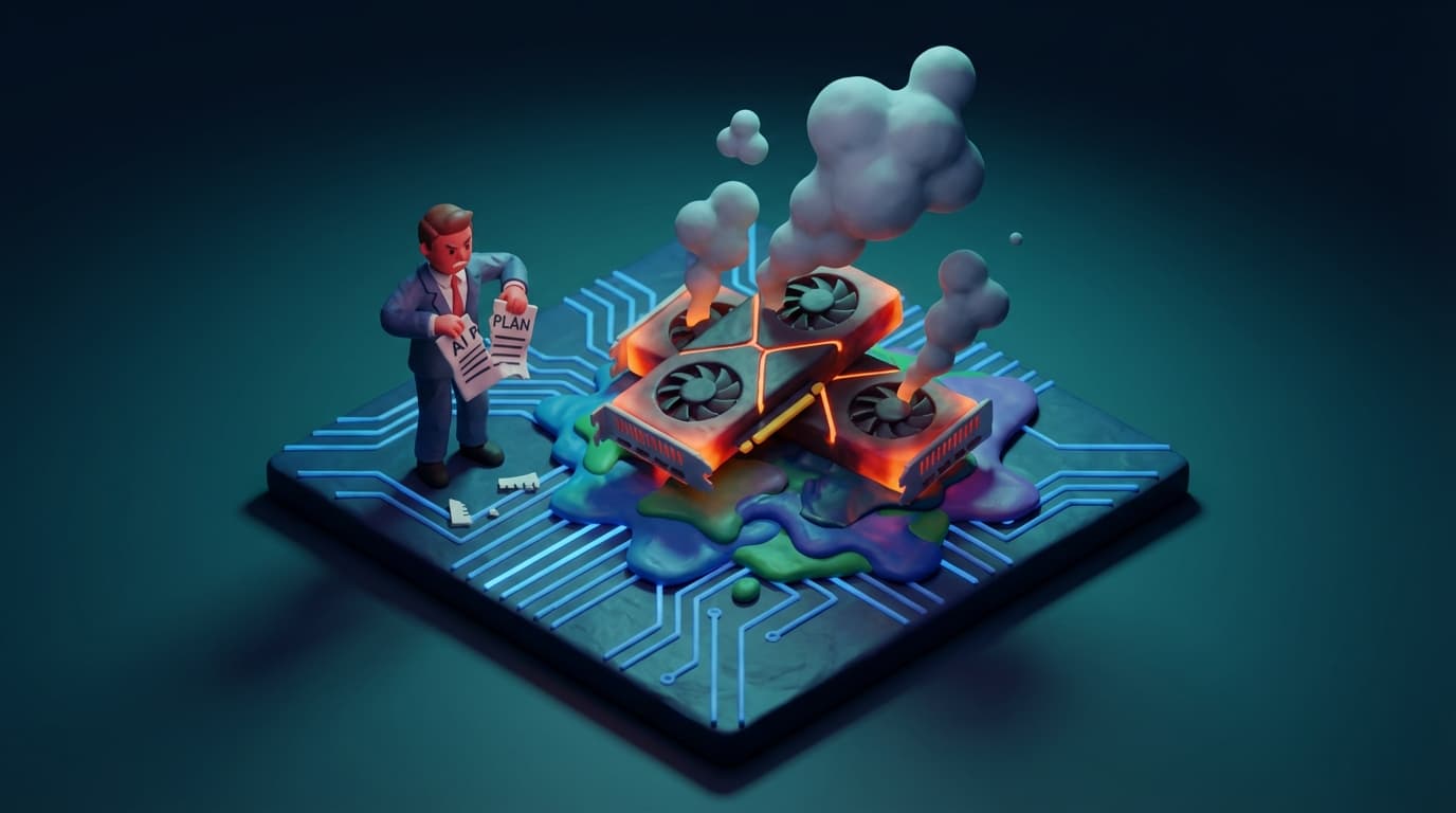 "모든 걸 AI로 해결하겠다"는 기획서는 찢어버리세요. 그건 사업이 아니라 GPU 소각입니다.