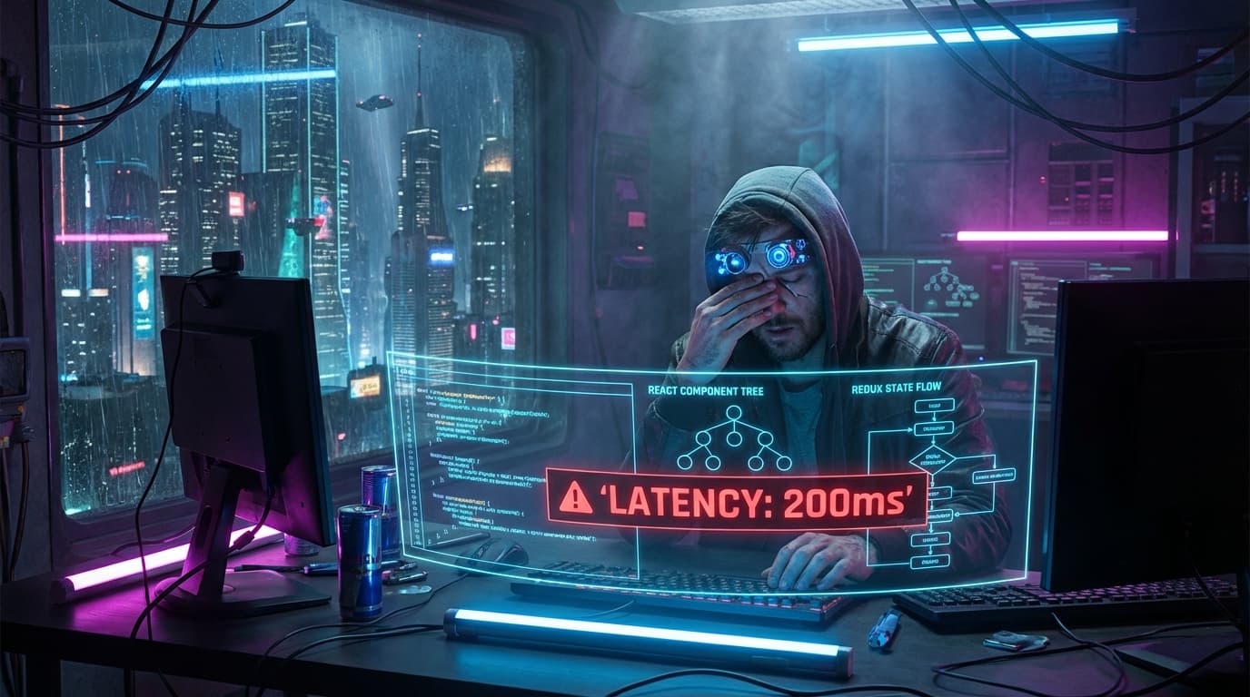 React와 Redux로 떡칠된 내 코드, Latency 200ms 찍고 나서야 정신 차렸습니다