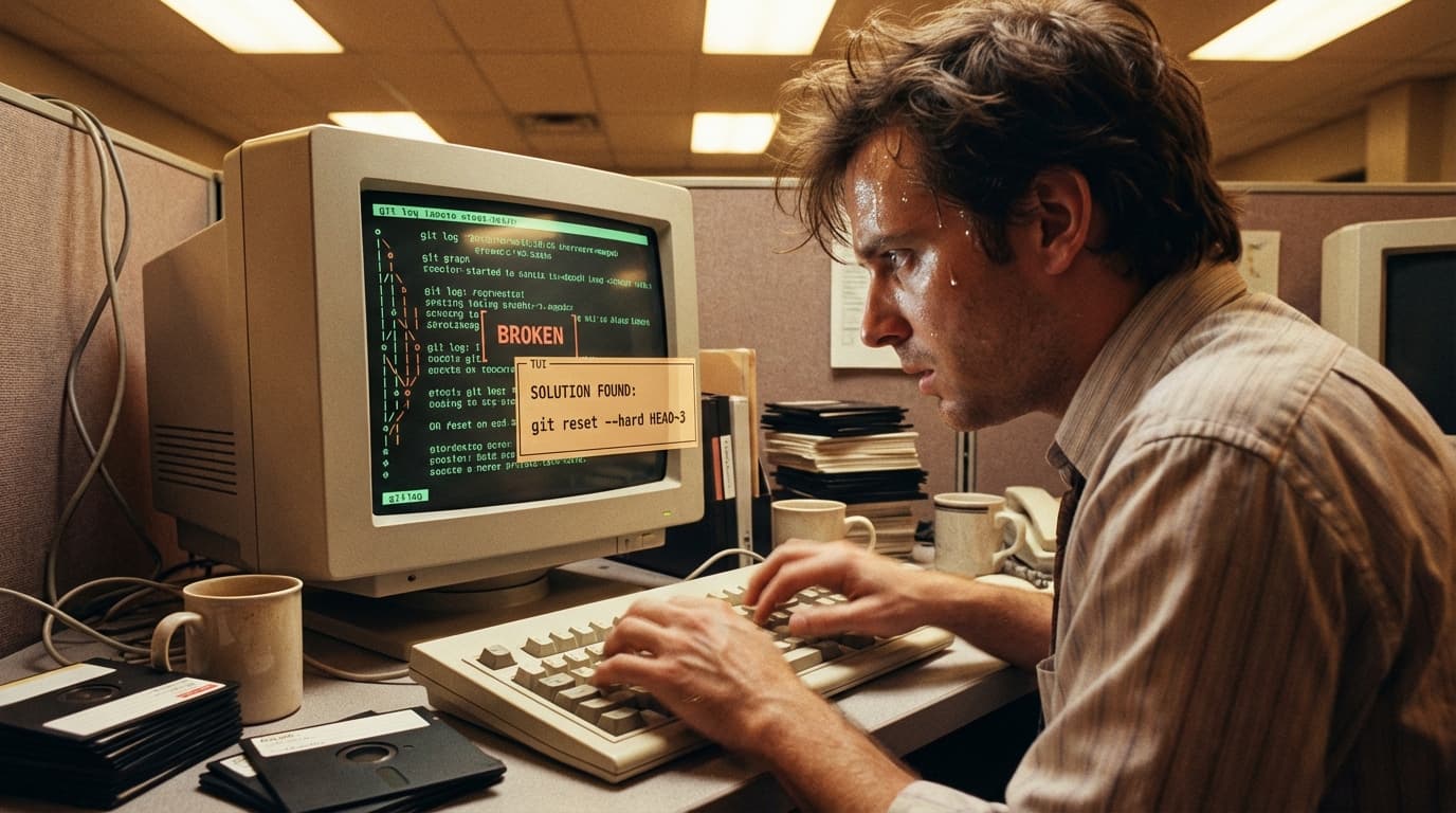 망가진 git log 그래프로 핫픽스 날리다 식은땀 뺄 때, TUI 도구로 1초 만에 범인 찾는 법