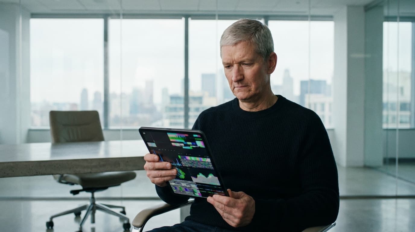 팀 쿡의 트윗 하나가 보여준 'AI 슬롭(Slop)'의 진짜 문제