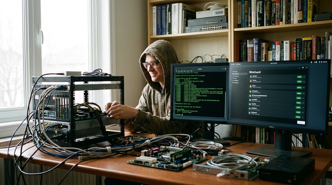 FreeBSD로 홈 NAS 구축하기 3편: 묵직한 OpenVPN 대신 WireGuard를 선택한 이유