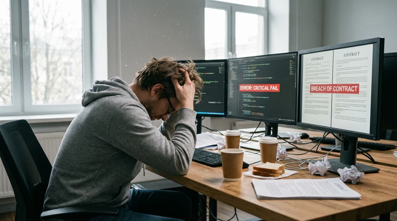 법률 문서에 '가짜 광물'이? 프로덕션 배포 전 코드 리뷰가 중요한 이유