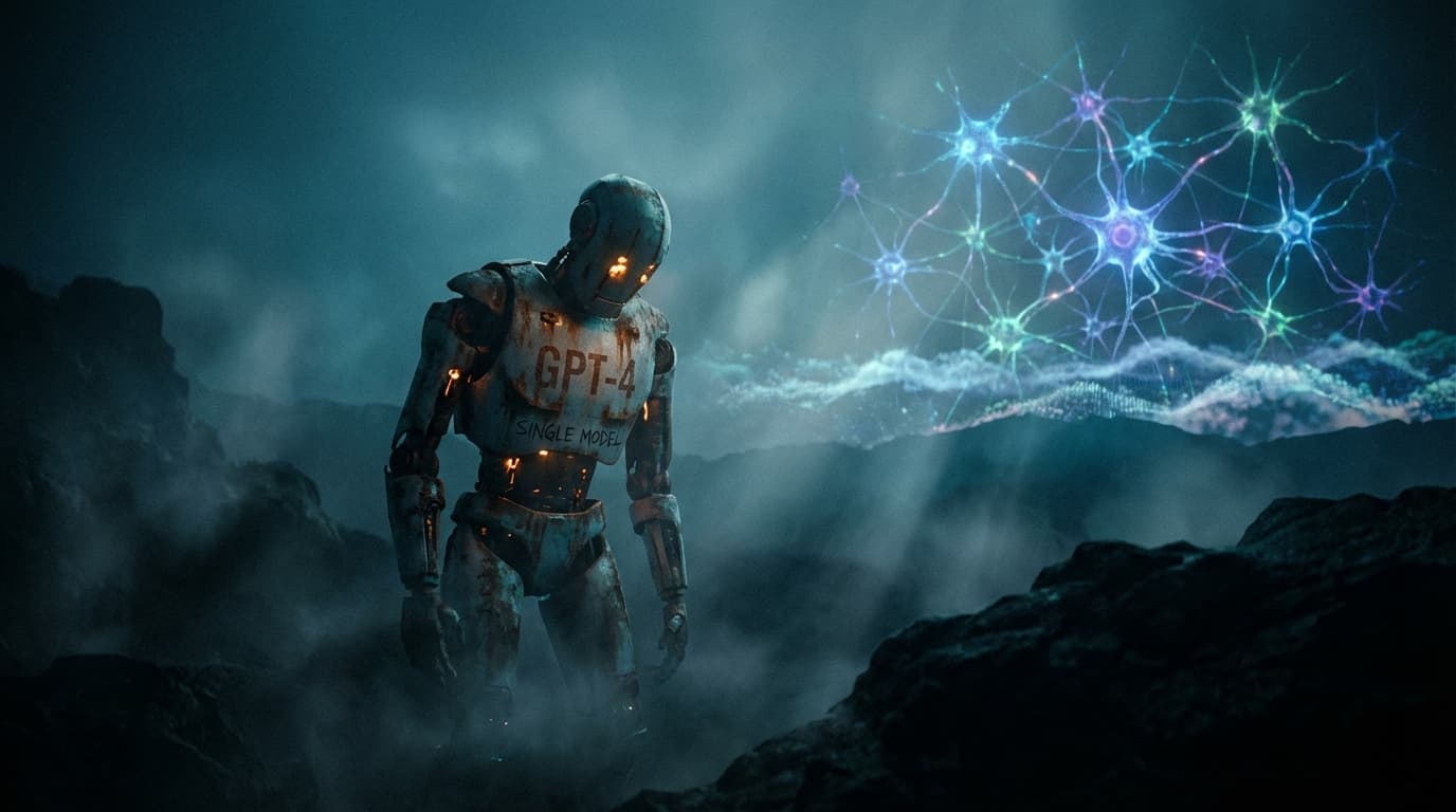 "GPT-4만 고집하시나요? 단일 모델에 의존하는 AI 서비스는 내년에 사라집니다."