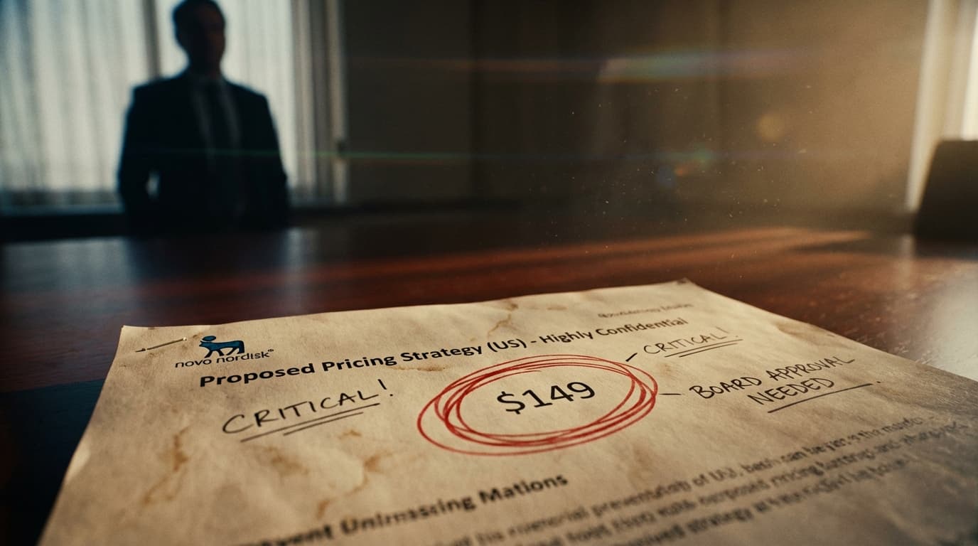 노보 노디스크 전략기획실 보고서: 시장 점유율 탈환을 위한 '149달러'의 비밀 공개