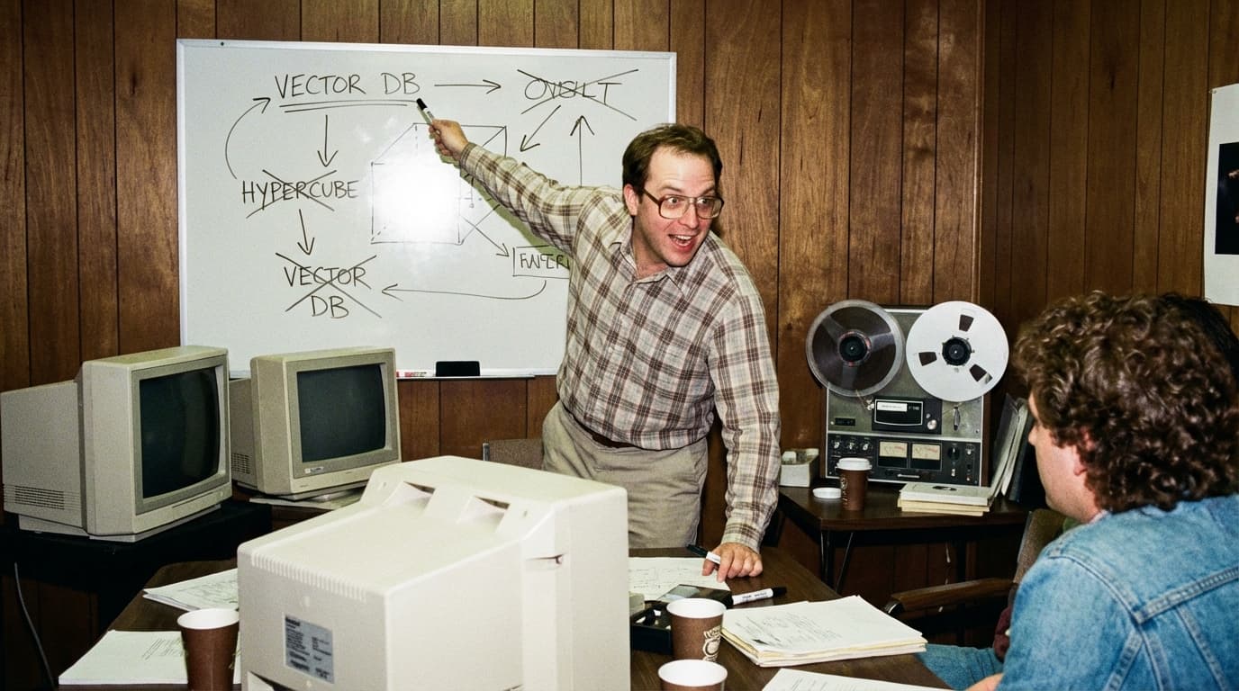 SaaS 대표의 비공개 회의록: "벡터 DB 다 걷어내고 '이것' 써서 1,400만 원 아꼈습니다"