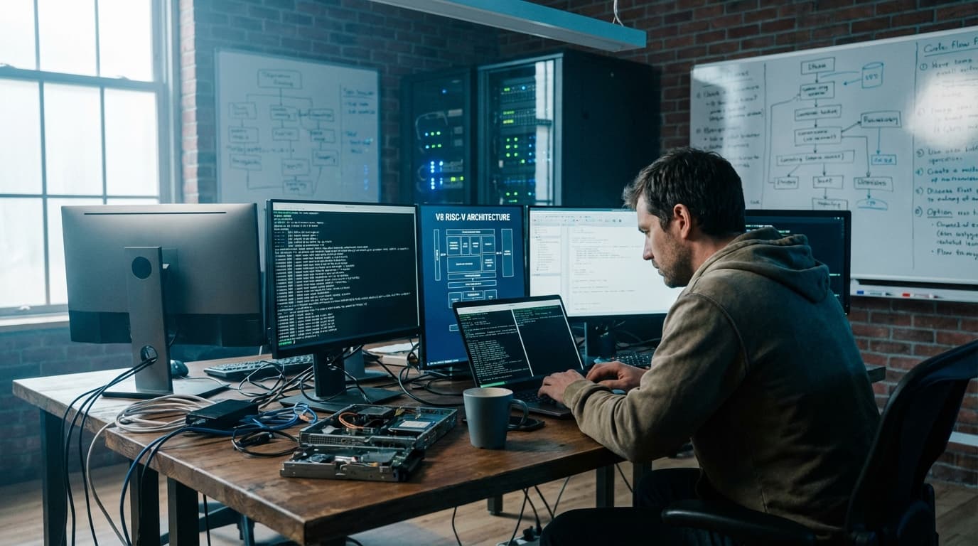 A glimpse into V8 development for RISC-V