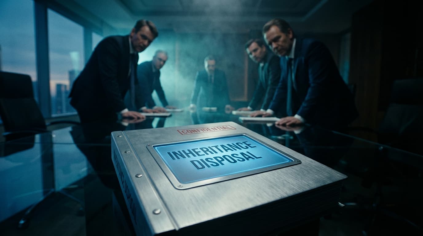 대기업 레거시 청산 TF팀이 임원 보고용으로 만든 '상속(Inheritance) 폐기' 기술 문서