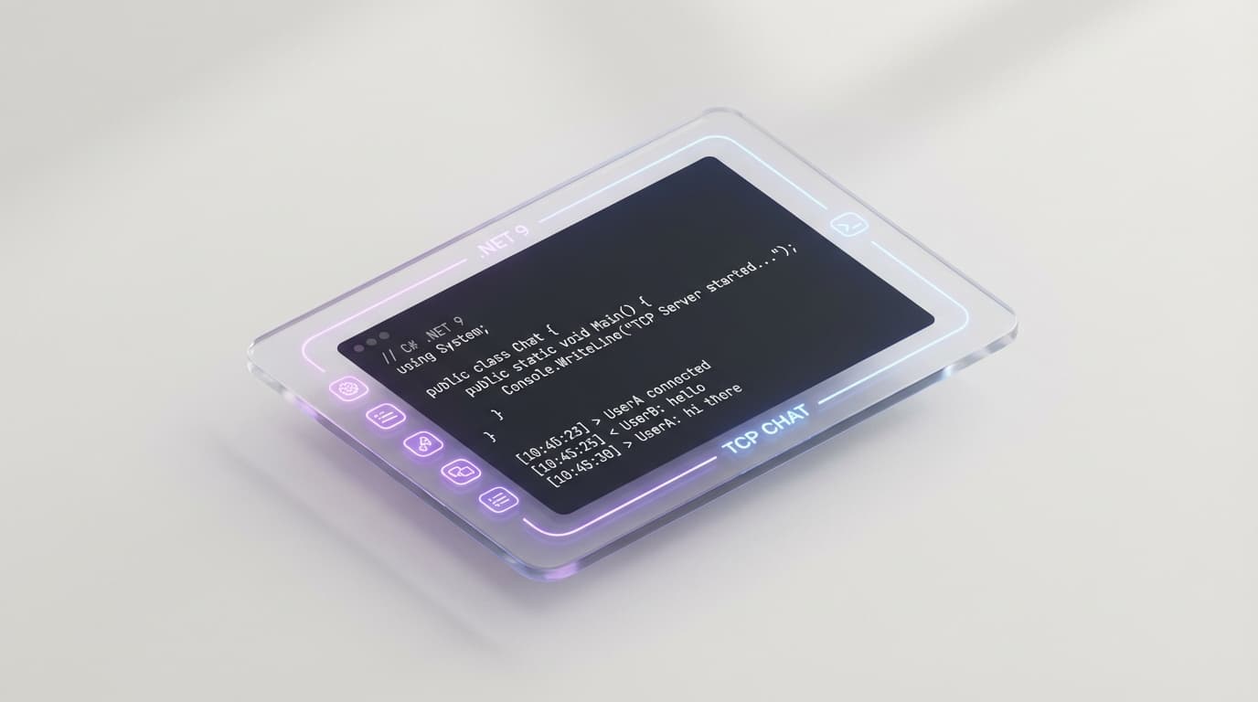 Show HN: TCP chat server written in C# and .NET 9, used in the terminal