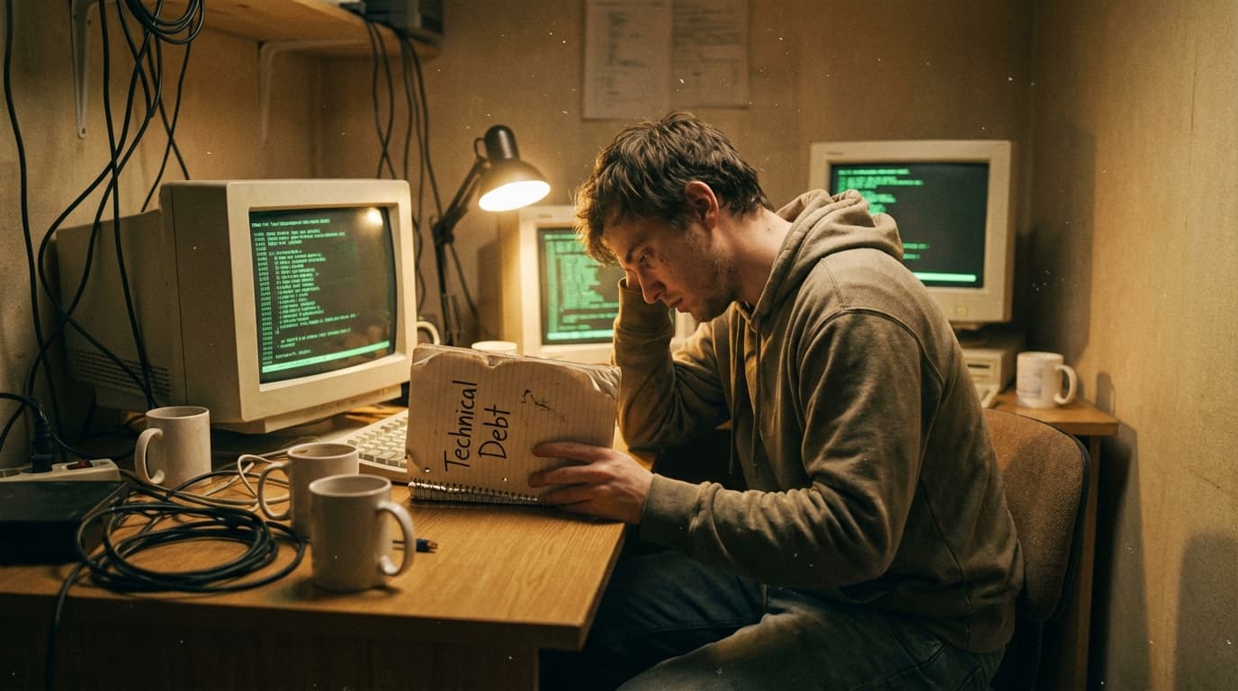 시리즈 A 스타트업 시절, CTO가 몰래 보던 '기술 부채' 청산 노트 공개