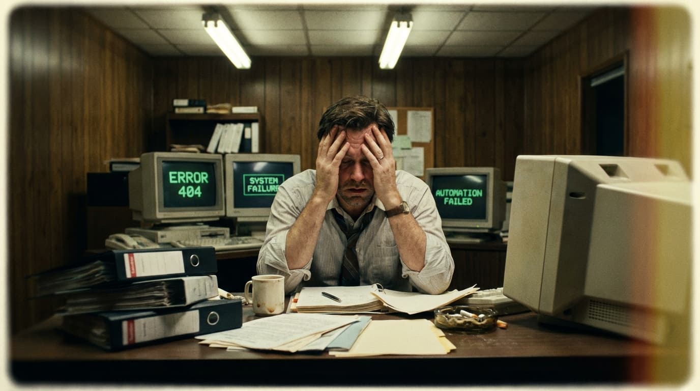 운영 개입 없는 '완전 자동화'를 꿈꾸는 기획자, 1년 안에 도태됩니다.