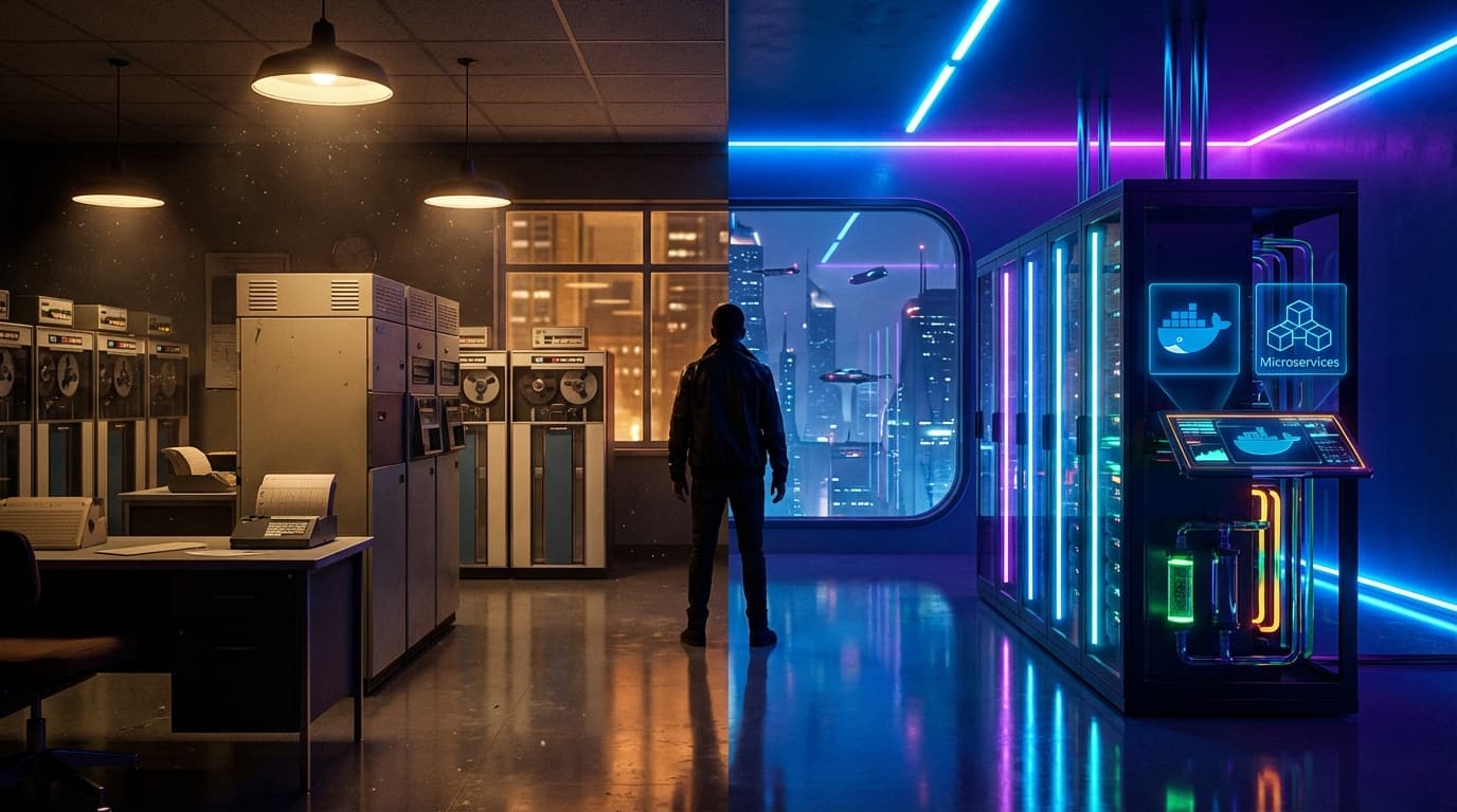 MSA와 도커만 찬양하는 당신, 50년 전 메인프레임도 이해 못 하면 도태됩니다