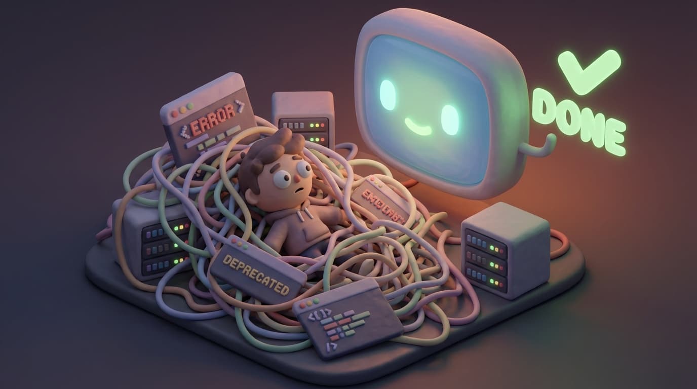 AI가 코딩 다 해준다는 착각, 당신의 커리어를 레거시 지옥으로 끌고 갑니다