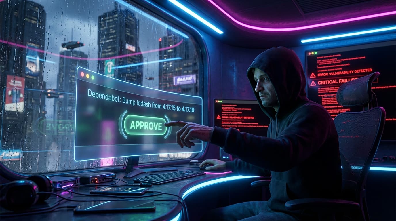 Dependabot PR을 무지성으로 승인하는 습관, 1년 뒤 당신의 팀을 공중분해 시키는 주범이 됩니다.