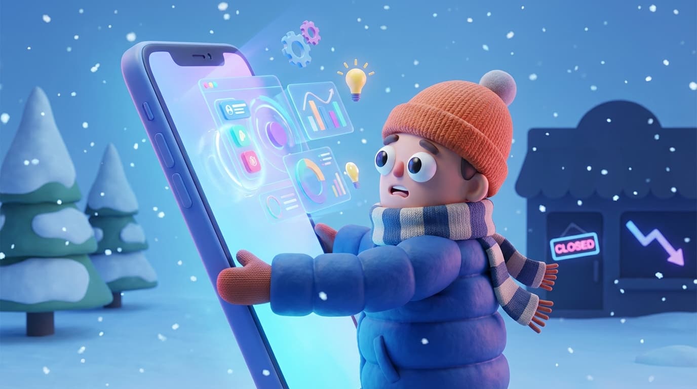 화려한 UI에 집착하는 디자이너, 이번 겨울 정리해고 1순위입니다.